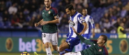 Espanyol - Deportivo 1-1, in primul meci al anului 2017 din Primera Division